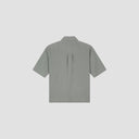 Short Sleeve Utility Shirt - Grey Green