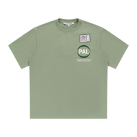 Graphic Logo Crewneck T-shirt - Sage Green