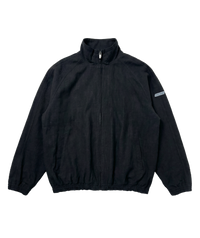 Zip-Up Track Jacket - Black