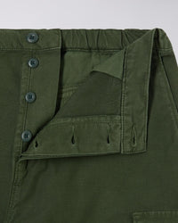 Wide Leg Cargo Pants - Olive Green