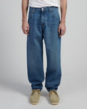 Straight Fit Denim Jeans - Blue Denim