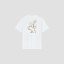 Pixelated Back Graphic T-Shirt - White