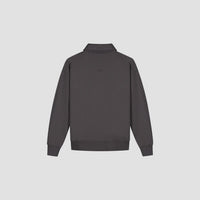 Collared Zip Front Jacket - Charcoal