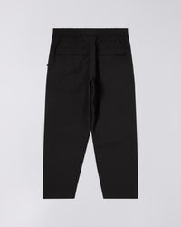 Cargo Drawstring Track Pants - Black