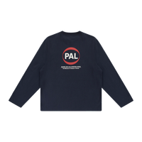 Long Sleeve Graphic T-Shirt - Navy