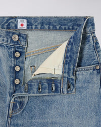 Loose Fit Selvedge Jeans - Light Blue