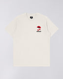 Embroidered Crewneck T-shirt - Cream