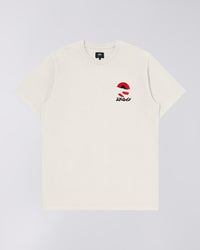 Embroidered Crewneck T-shirt - Cream