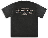 Short Sleeve Graphic T-shirt - Washed Black