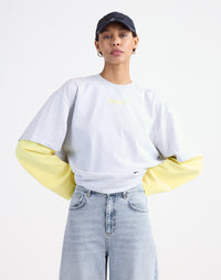 Stieglitz Stan Skate Double Longsleeve Yellow
