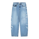 Liona Balloon Jeans van Stieglitz in de kleur blauw — afbeelding 2 van 6