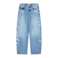 Liona Balloon Jeans van Stieglitz in de kleur blauw — afbeelding 2 van 6