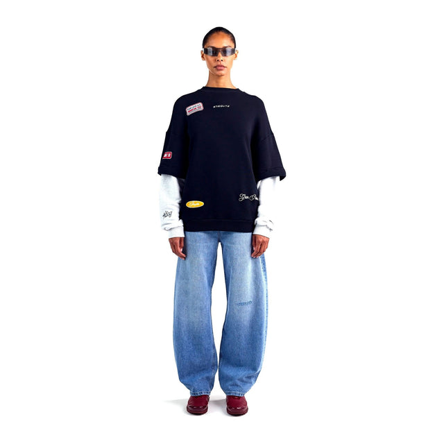 Mikky Sweater Double Sleeve