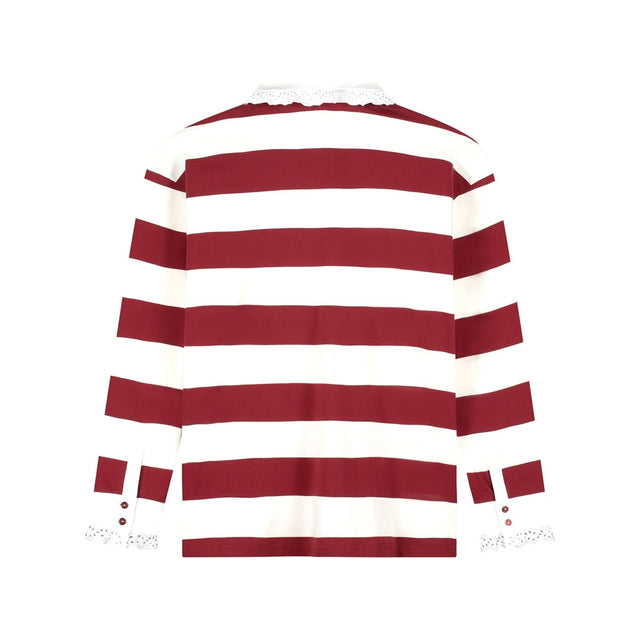 Zelina Polo Longsleeve Lace Cuff