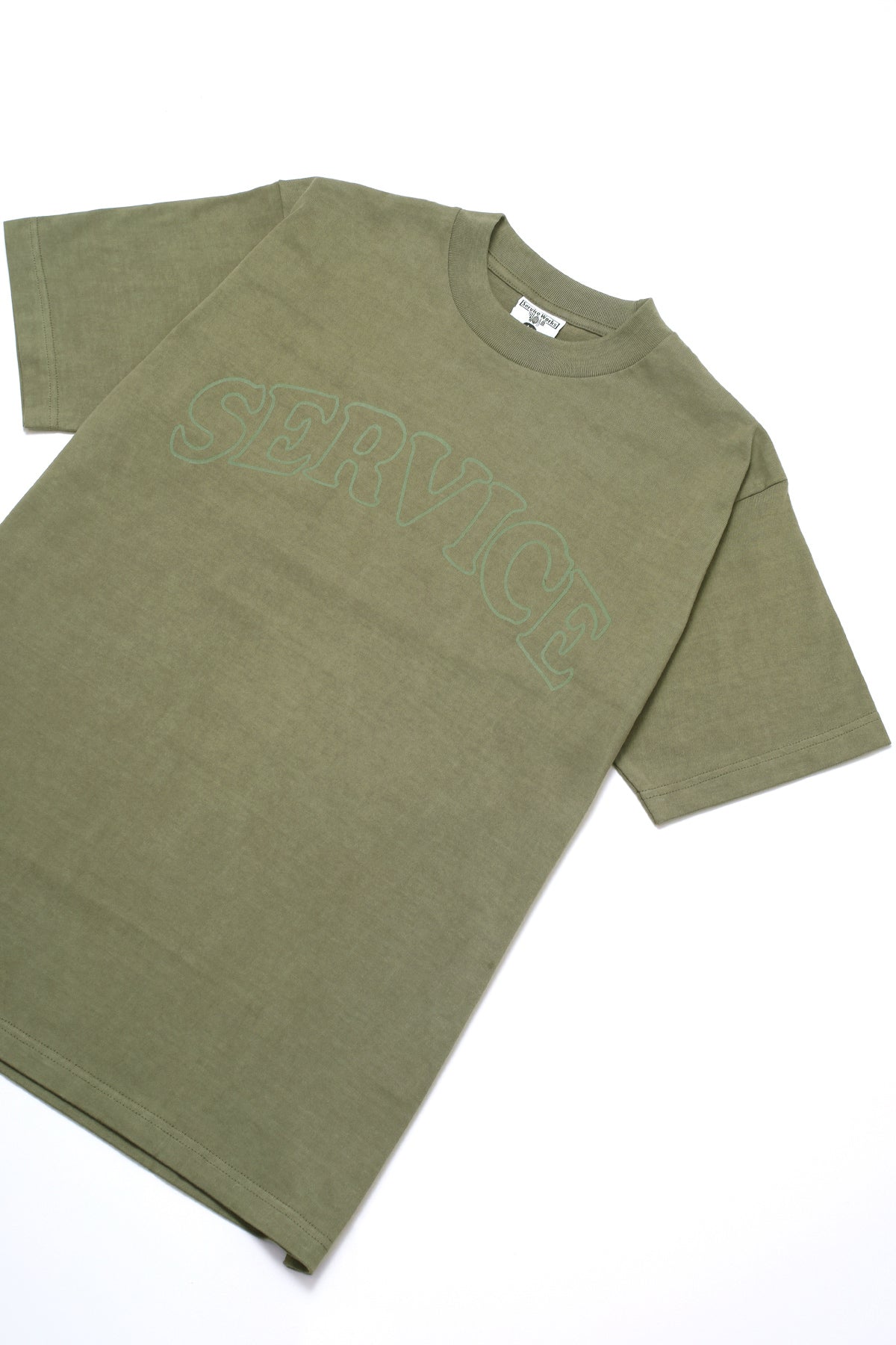 Service Works. Arch Logo Tee - Olive