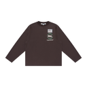 Pre Game Longsleeve Deep Mahogany